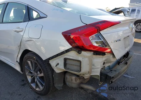 2021 Honda Civic Ex-L z USA, uszkodzony, nr VIN 19XFC1F75ME200199